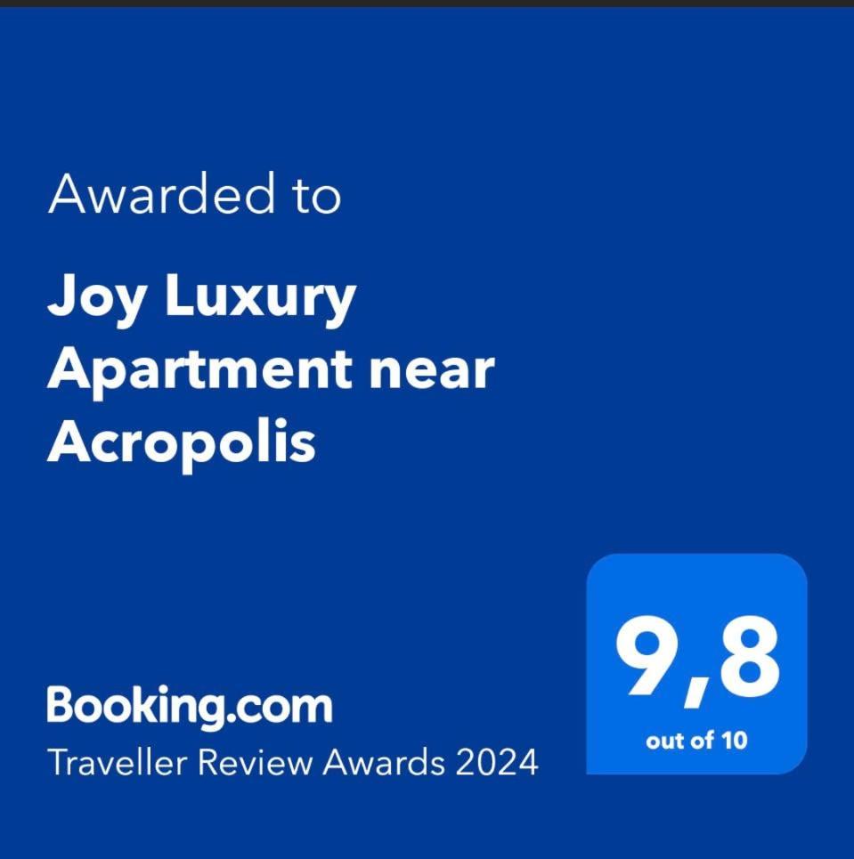 Joy Luxury Apartment Near Acropolis Athens Exterior photo